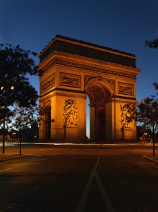O Arco do Triunfo - Paris